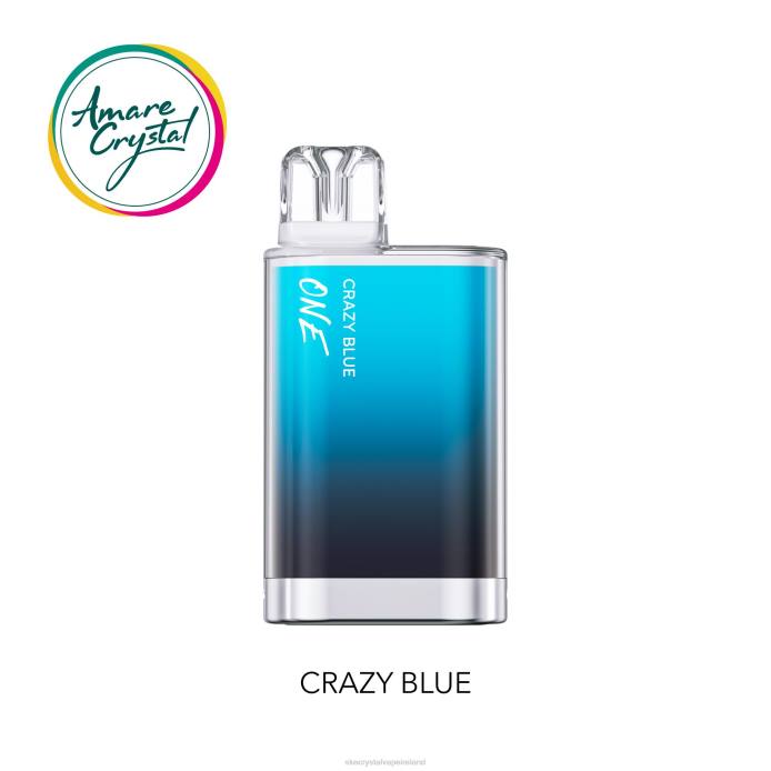 Amare Crystal One Disposable Vape RB4L25 SKE Crazy Blue - SKE vape authentication