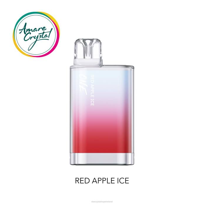 Amare Crystal One Disposable Vape RB4L29 SKE Red Apple Ice - SKE crystal vape Ireland