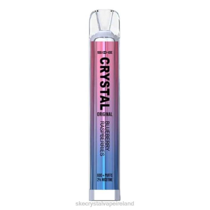 Crystal Bar Disposable Vape RB4L40 SKE Blueberry Raspberry Ice - SKE vape website