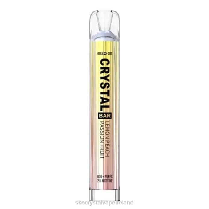 Crystal Bar Disposable Vape RB4L43 SKE Lemon Peach Passion - SKE Ireland