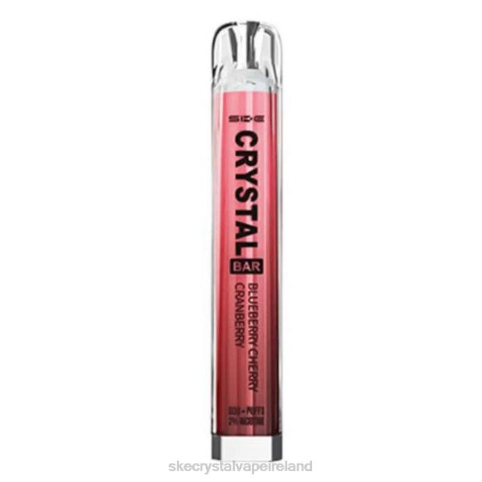 Crystal Bar Disposable Vape RB4L93 SKE Blueberry Cherry Cranberry - SKE Ireland