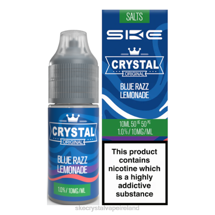 Crystal Nic Salt - 10ml RB4L111 SKE Blue Razz Lemonade - SKE vape flavours