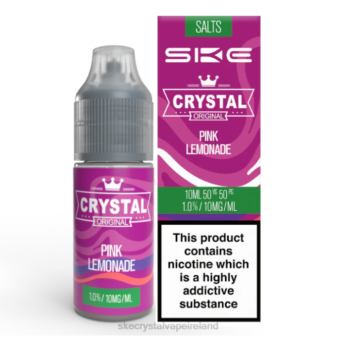 Crystal Nic Salt - 10ml RB4L117 SKE Pink Lemonade - SKE vape Dublin